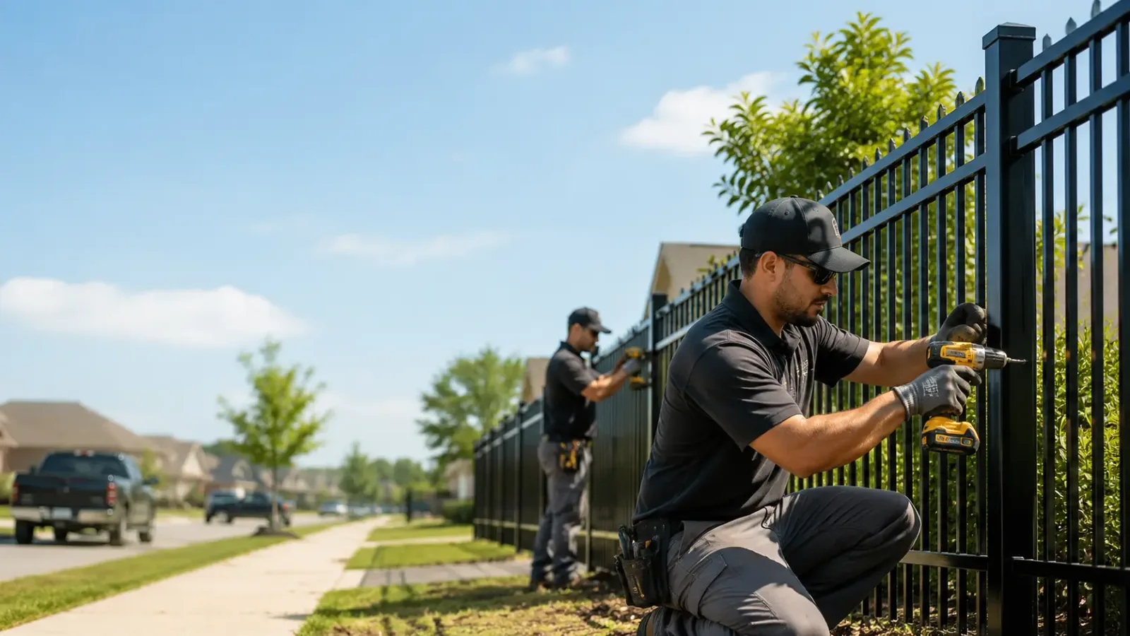 Metal Fence Installation in Benton, PA